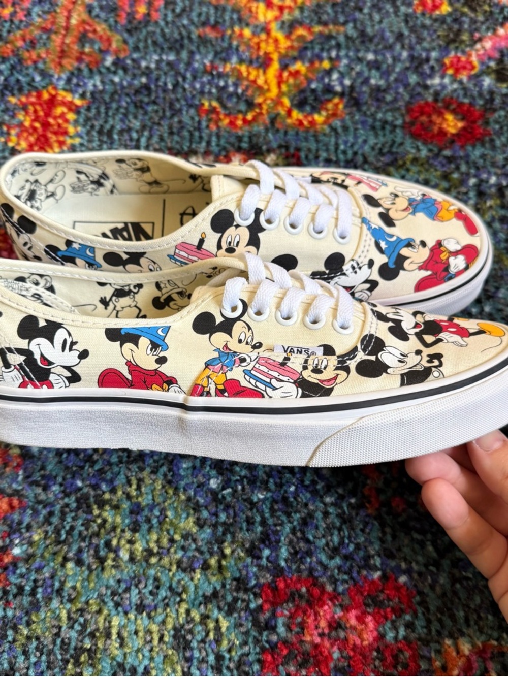 Rare Vans x Mickeys 90th birthday authentics Disney - Picture 6 of 13